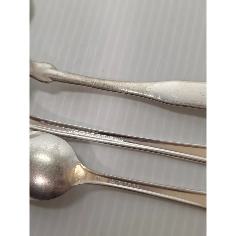 Vintage Silverplate Flatware Lot‎ 5 Community Plate NCO EPNS Victor S Co Mixed
